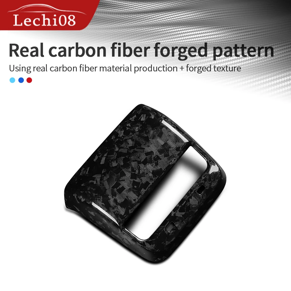 Настоящие кованые Углеродные волокна для Tesla model 3 Аксессуары/автомобильные