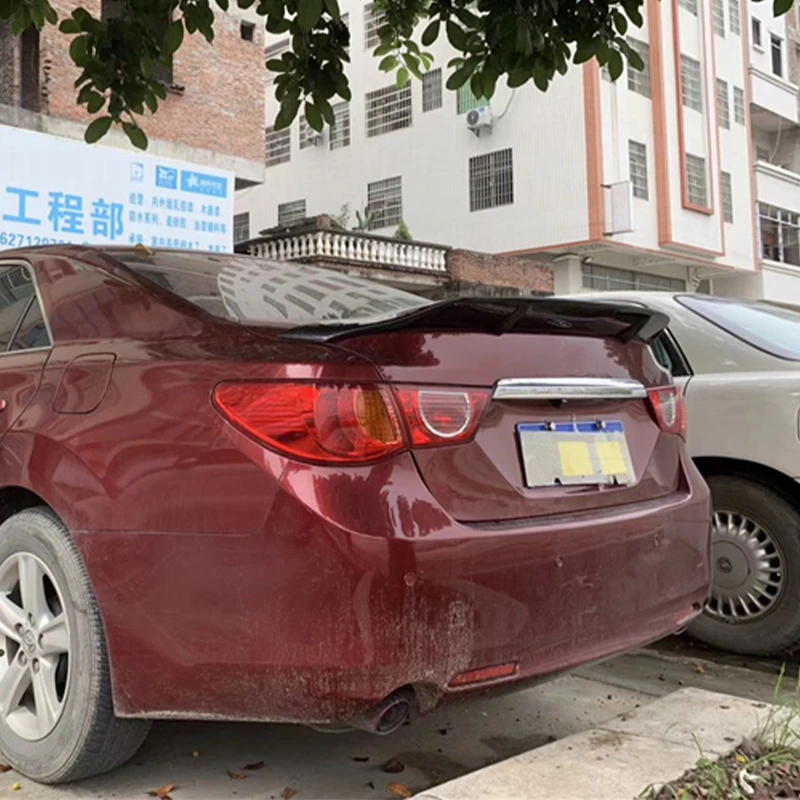 Подходит для Toyota Mark X спойлер 2010-2017 лет реальный глянцевый углеволоконный стиль R