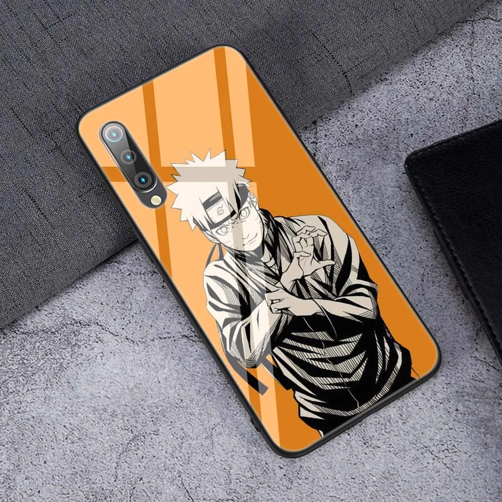 TG18 Lavaza Hokage Наруто Какаши Япония Аниме закаленное стекло мягкий чехол для Xiaomi Redmi Note 5 6 7 Pro mi A1 A2 8 Lite 9 F1 TPU чехол - Цвет: TG18