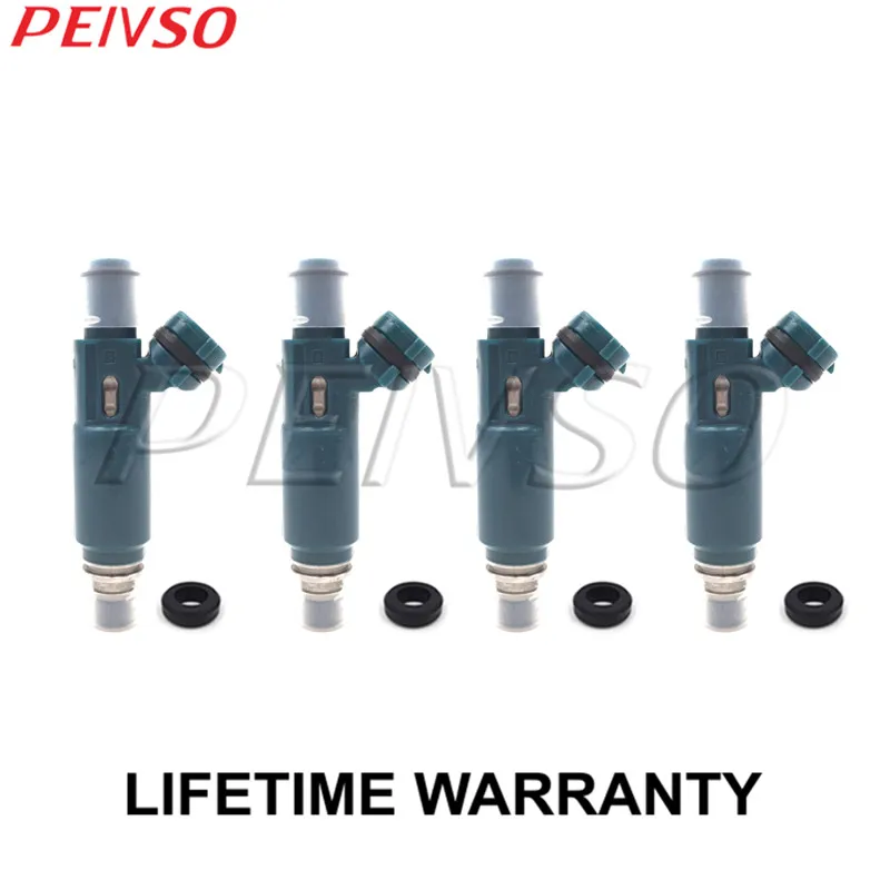Топливный инжектор PEIVSO 4 шт. 23250-11120 23209-11120 для TOYOTA JP STARLET / COROLLA CYNOS SPRINTER 1.3L 4EFE