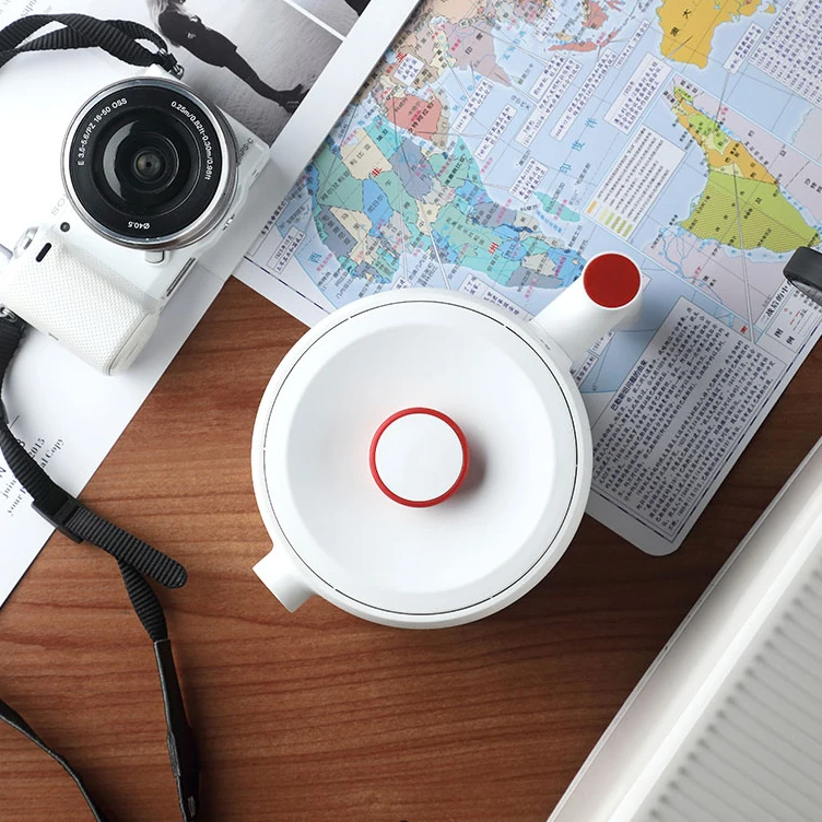 Xiaomi Mijia Deerma 0.6l складной портативный чайник для воды ручной Электрический колба для воды горшок авто защита от пауэрта проводной чайник
