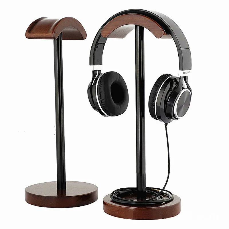 DIY держатель для наушников крепкий деревянный наушник стойка гарнитуры дисплея