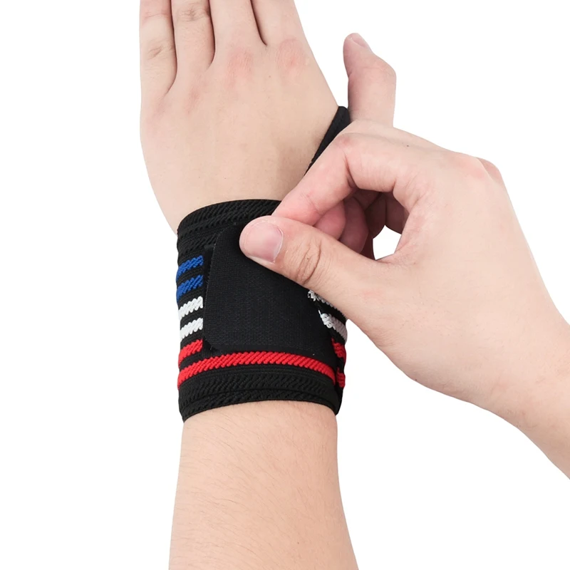 

Wrist Support Bandage Sport Elastic Bandage Wrist Protective Pad Absorb Sweat Gym Sports Elastic Basketball Sleeve Wrist Brace 1