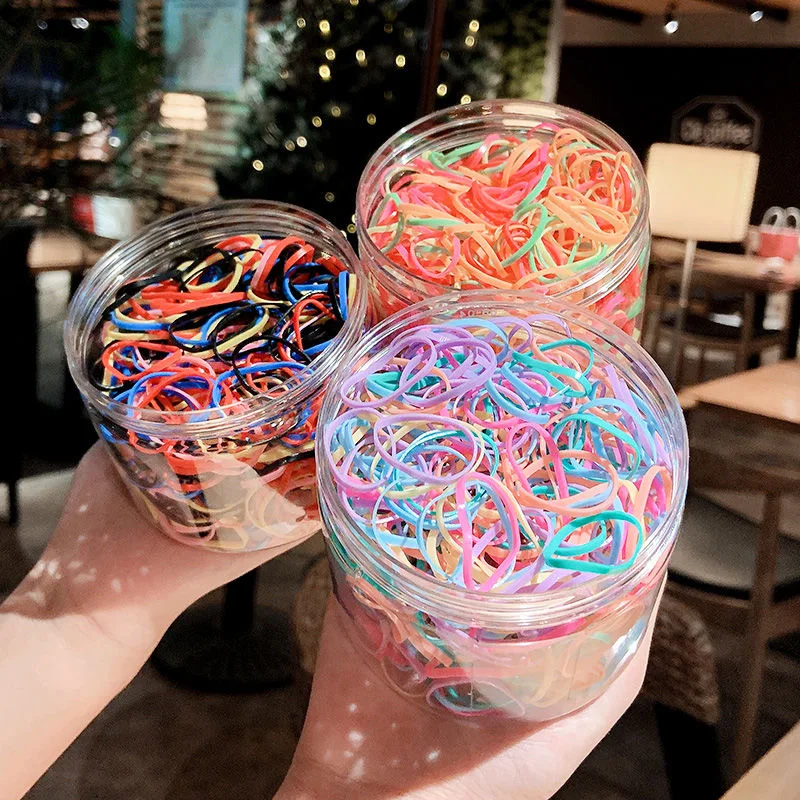 Резинки для волос одноразовые девочек 4000 шт.|Аксессуары девочек| |