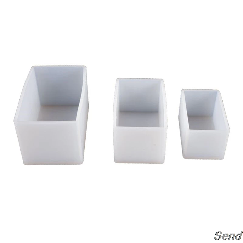 

Cuboid Silicone Mold Soap Resin Epoxy Cake Mould Pendant Casting DIY Making Tool