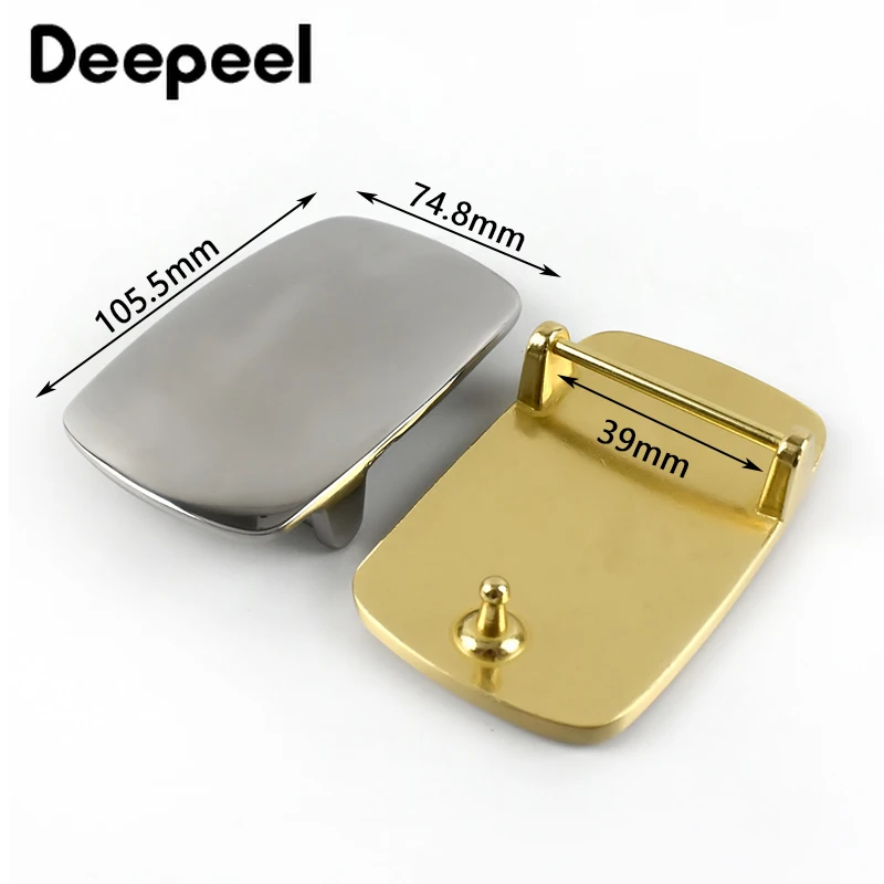 Deepeel 1 шт. ID39mm Высокая класс Нержавеющая сталь латунь Для мужчин Ремни пряжки