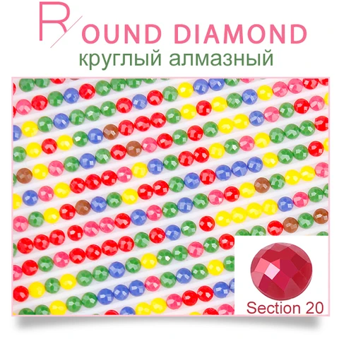 Алмазная мозаика на заказ по фото, круглые/квадратные алмазы - изображение