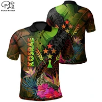 plstar cosmos 2021 kosrae polynesian hibiscus polo shirts fashion 3d print harajuku short sleeve t shirts dropshipping style 6
