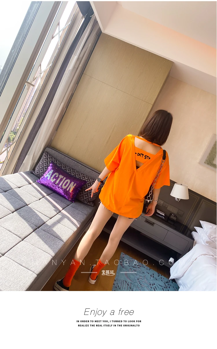 

P066 Women's T-shirt short sleeve summer 2020 top