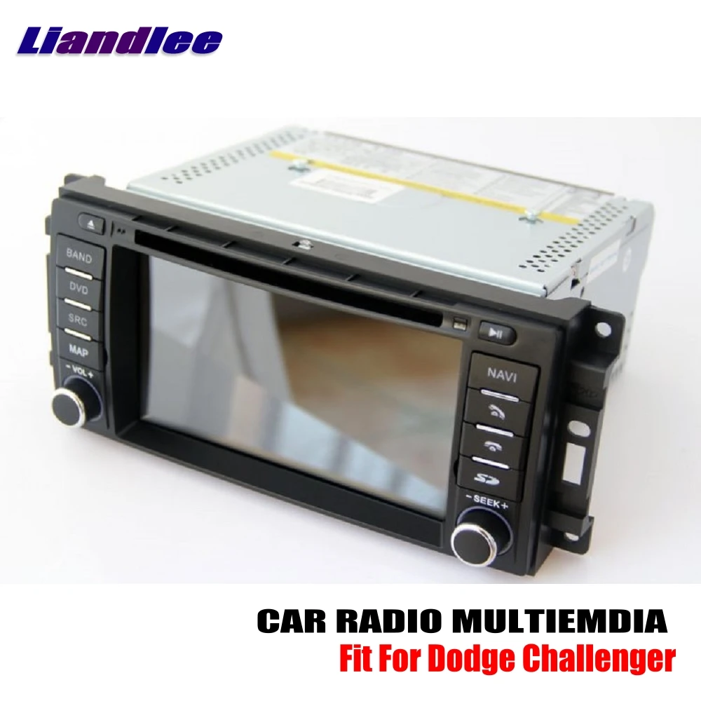 Автомагнитола Liandlee для Dodge Challenger автомагнитола Android 2008 ~ 2014 DVD плеер GPS навигатор
