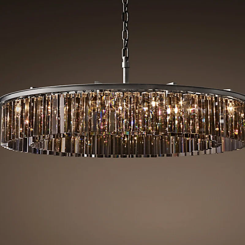 Американский RH стекла с украшением в виде кристаллов трубки Потолочный