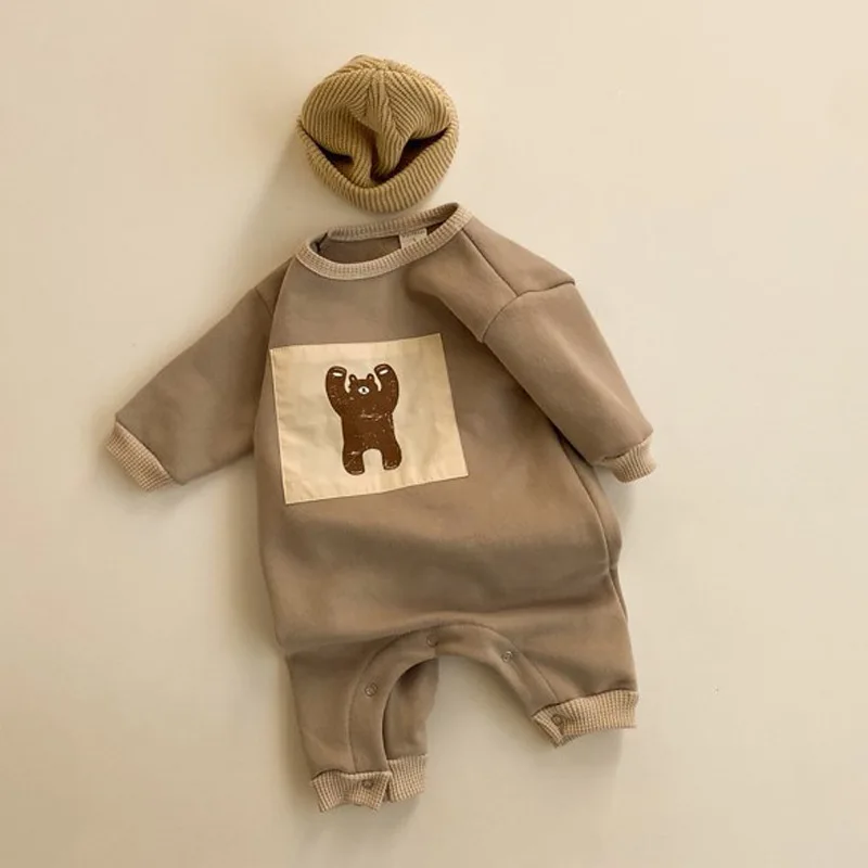 

New Toddler Spring Fashion Newborn Clothes Cotton Long Sleeve NewBorn Boys Girls Rompers Infant Outfit Newborn Baby Clothes