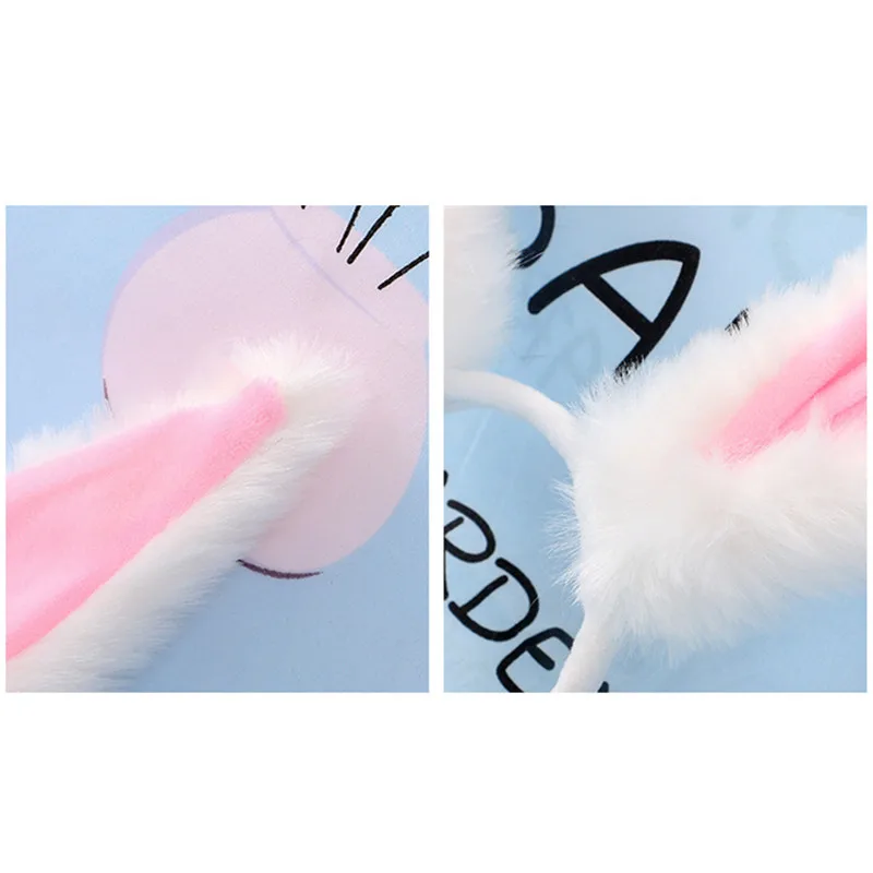 Повязка на голову для женщин и девочек длинная пушистая плюшевая Бандана с