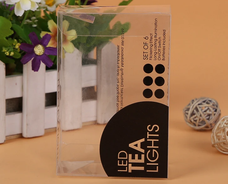 Matte transparent printed plastic pvc box package UV Protected Clear stationery packing Printed ---CP7017 |