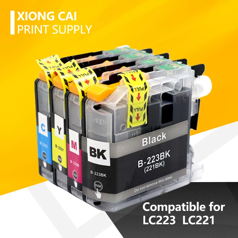 

For brother ink cartridge LC223 DCP-J562DW DCP-J4120DW MFC-J480DW J680DW J880DW MFC-J4620DW J5320DW full ink cartridges
