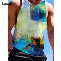 men splice fashion tank tops sexy mens clothing 2022 summer new basic top casual slim pullovers sleeveless shirt plus size s 3xl
