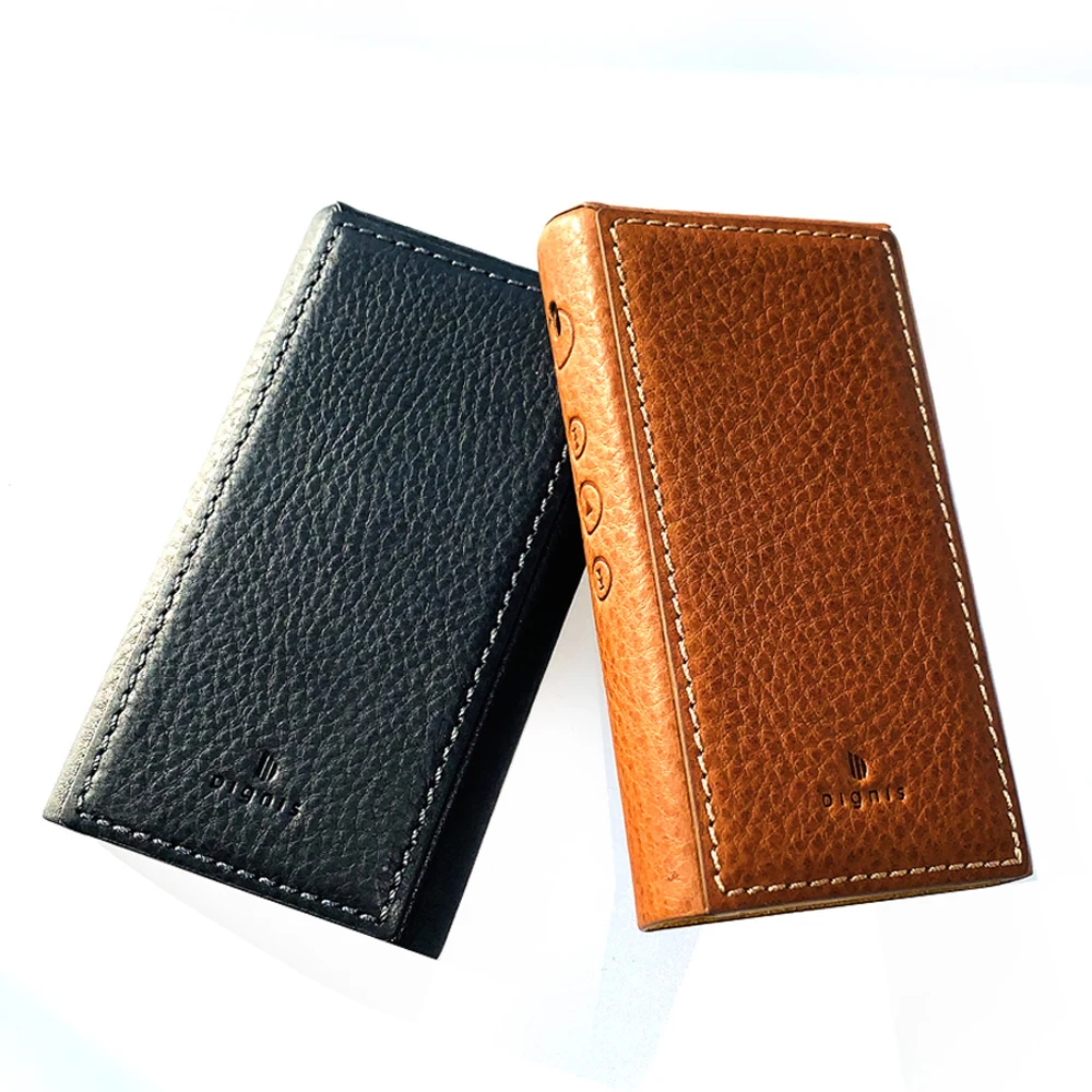 Кожаный чехол HiBy Dignis для R5/R5 SABER Music Player MP3 (коричневый/черный) | Электроника