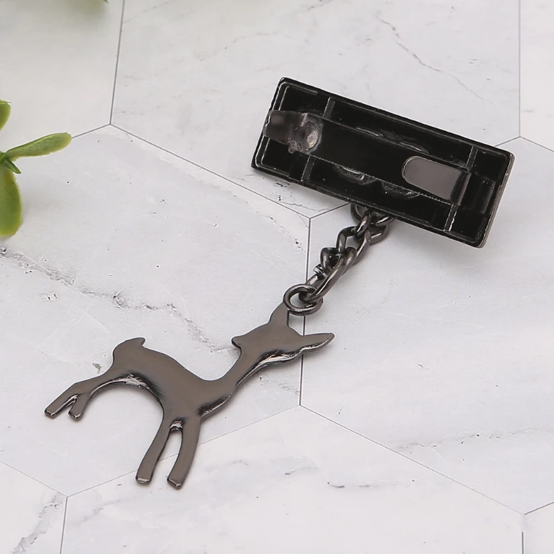 

Deer Pendant Metal Decoration for DIY Handbag Craft Shoulder Bag Hardware N7MF