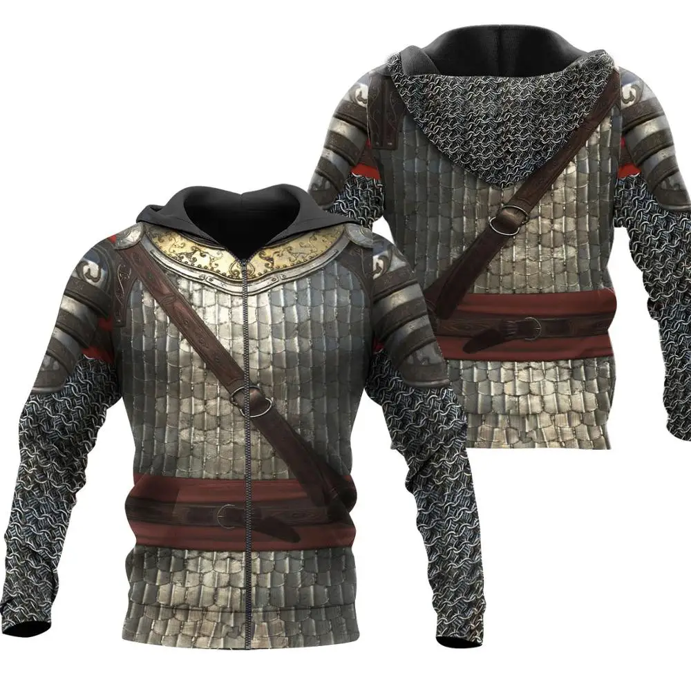 

PLstar Cosmos All Over Printed Knights Templar 3d hoodies/Sweatshirt Winter autumn funny Harajuku Long sleeve streetwear-22