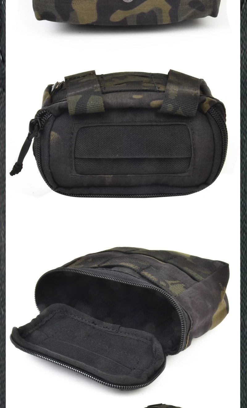 Tactifans MOLLE модуль скрытый перчатки из натуральной 500D Мультикам EDC облегченная модульная система переноски снаряжения поле боя медик ЕМТ чехол 10 Цвета
