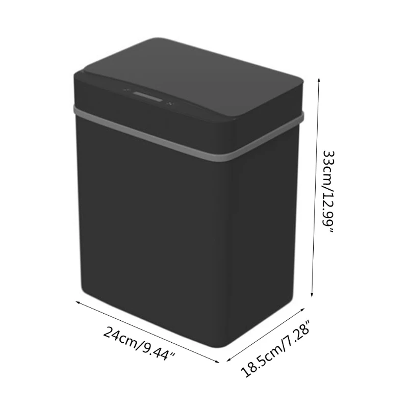 

15L Automatic Touchless Smart Infrared Motion Sensor Rubbish Waste Bin Kitchen Trash Can Garbage Bins Home Cleaning Tool