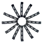 Аксессуары для города, черные колонны, высокотехнологичная Опора MOC, столб для стента, колонна для строительства кирпичей оптом, военный строительный блок 95347