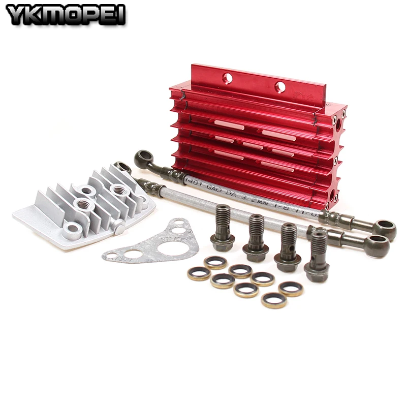 Комплект масляного радиатора с ЧПУ алюминиевый адаптер крышка цилиндра