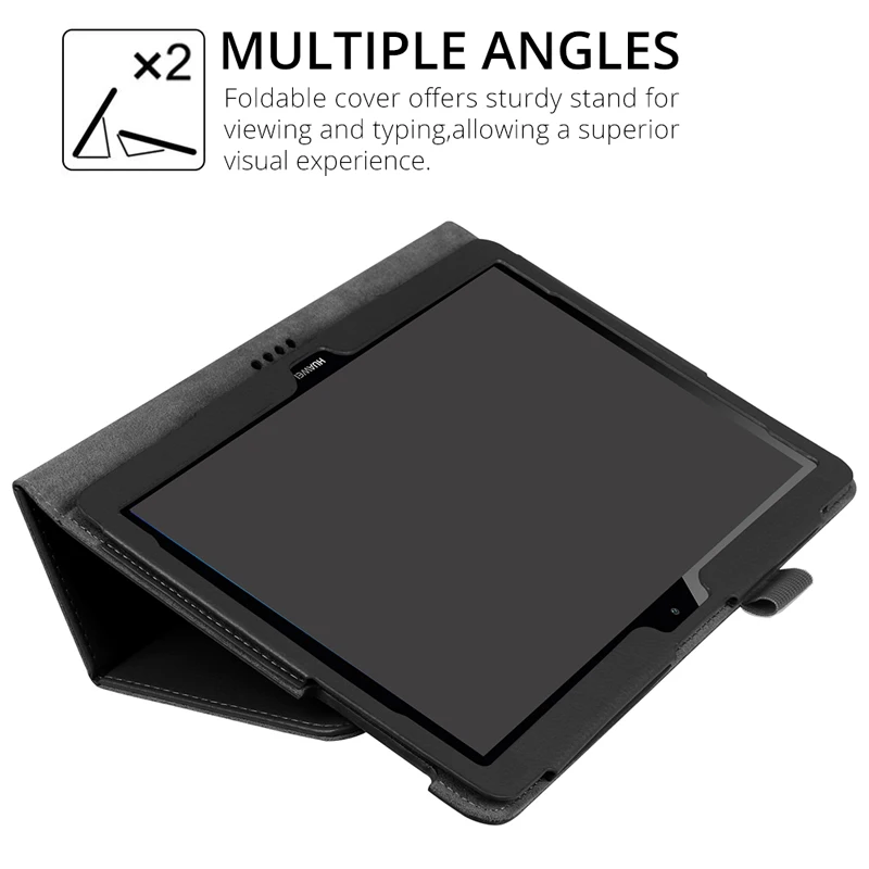 Чехол для Huawei MediaPad T5 10 T3 9 6 дюймов тонкий откидной Чехол-подставка чехол из