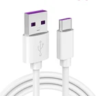 Кабель USB Type-C для Huawei Honor Xiaomi Mi Redmi Samsung OPPO Oneplus Realme Poco, 5 А