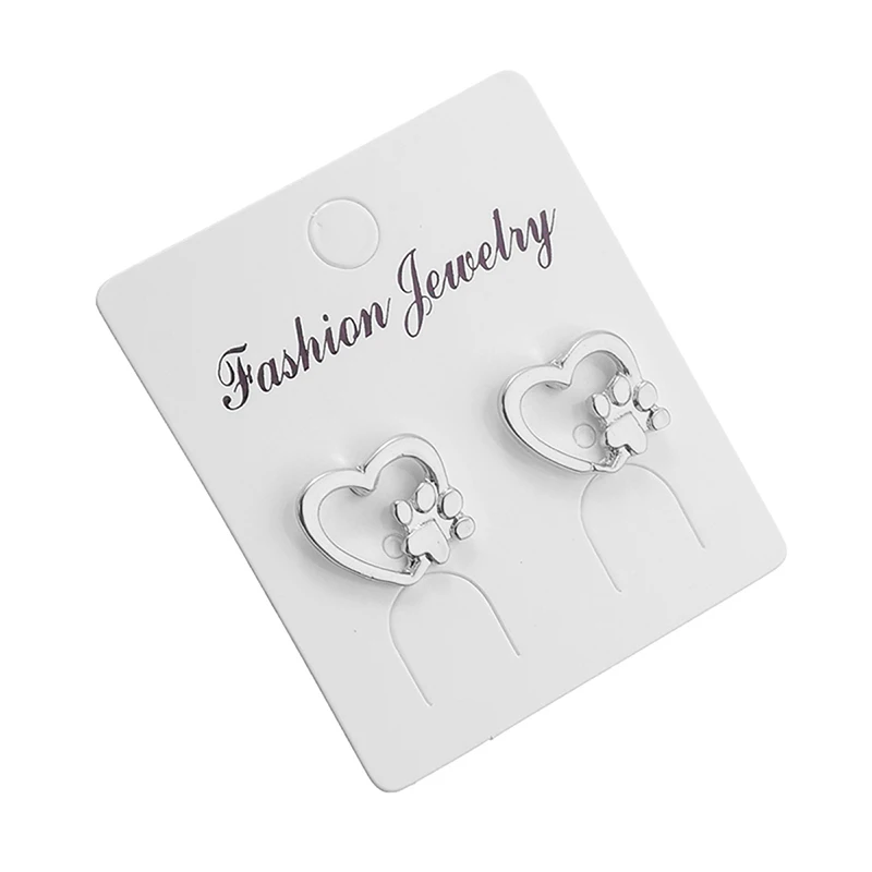 Shellhard трендовые милые серьги гвоздики в виде котов собак домашних животных с