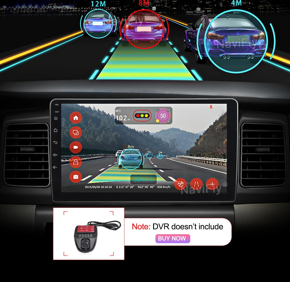 NaviFly 2 Din Android 9 автомобильный dvd gps для Volkswagen polo Passat B5 B6 B7 GOLF 5 GOLF 6 радио FM RDS 7708 IC 2 din wifi CANBUS