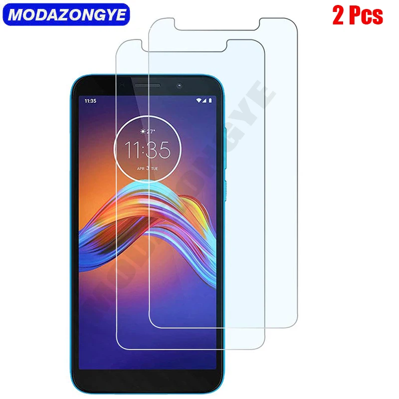 Закаленное стекло для Moto E6 Play 2 шт. Защита экрана Motorola MOTO Защитное MOTOE6 E6Play защитная
