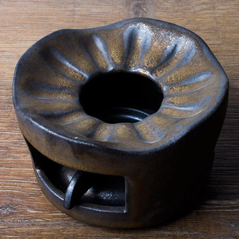 Японская грубая керамическая чайная плита керамические подсвечники кунг фу