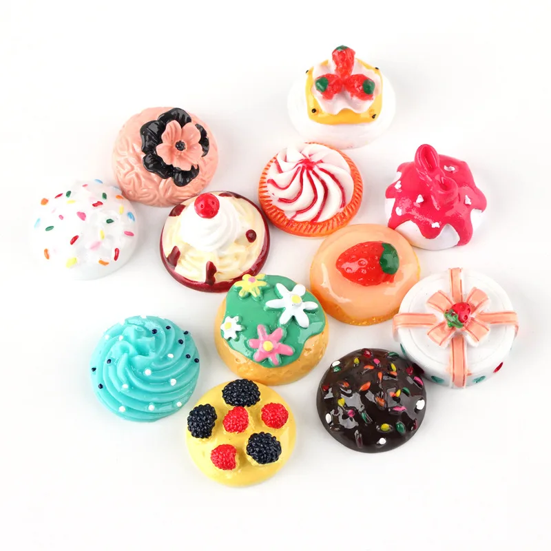 4 шт. очаровательные миниатюрные кабошоны для украшения телефона рукоделия