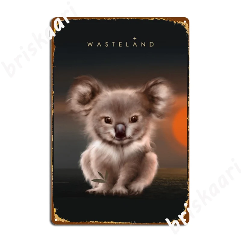 

Koala металлические знаки бляшки для клувечерние роспись печать жестяной знак плакаты