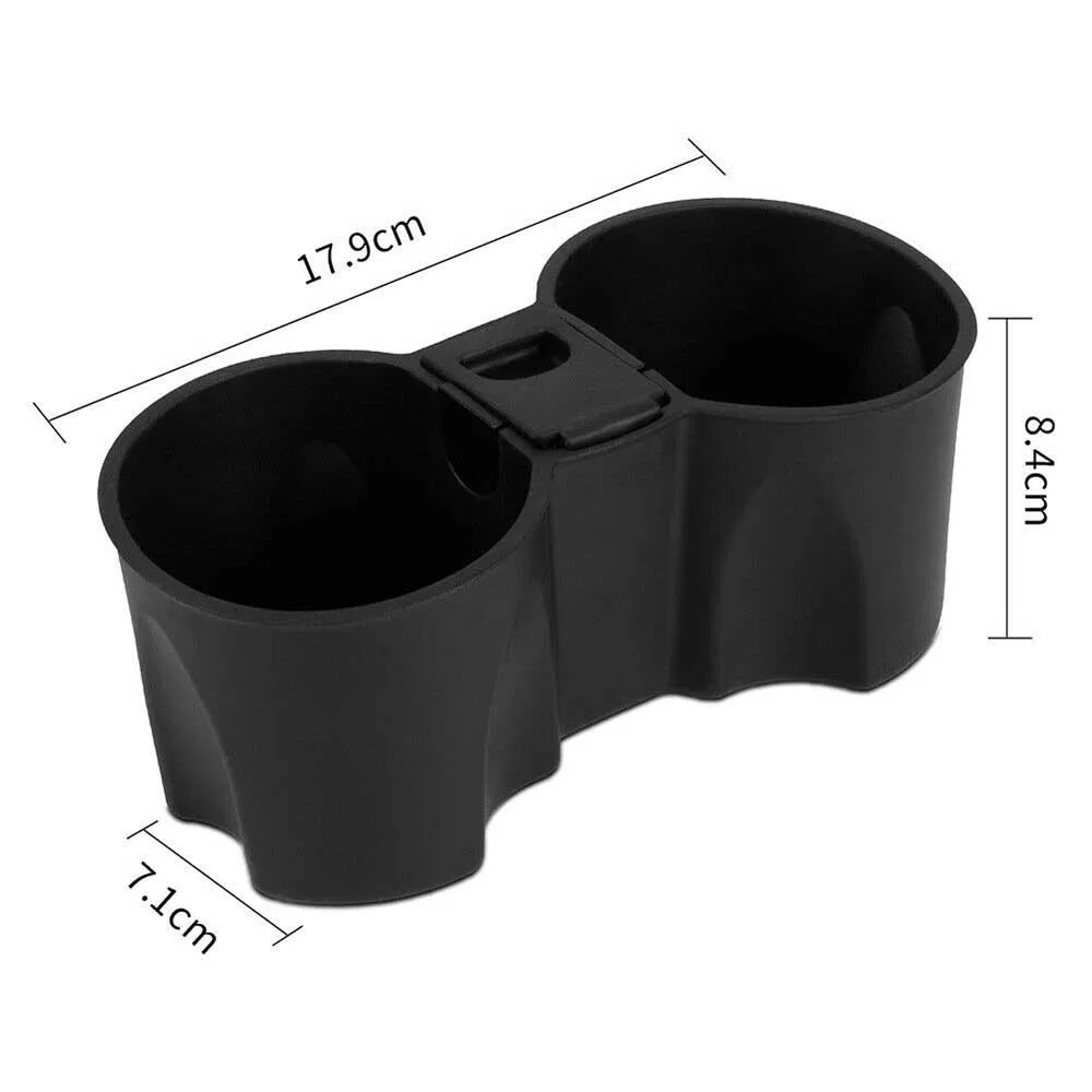 

Car Center Console Water Cup Holder Beverage Bottle Holder Coin Tray For Tesla Model 3 Y 2021 For Standard Cups