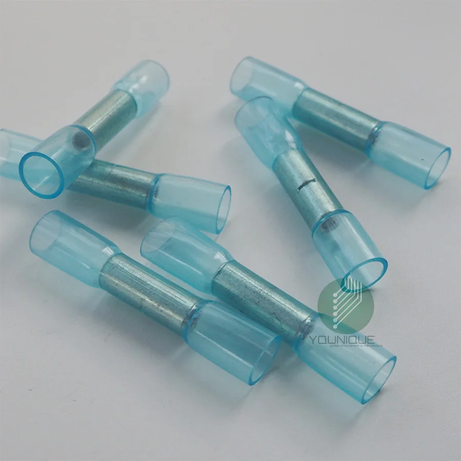 Синий дуральное уплотнение 3 м термоусадочные стыковые разъемы провод 14-16 AWG