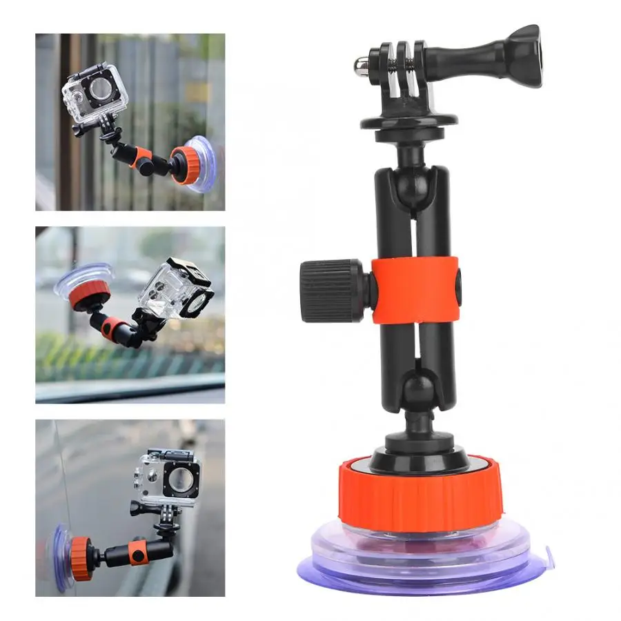 Универсальный автомобильный держатель на присоске для экшн камеры DJI OSMO Action Gopro