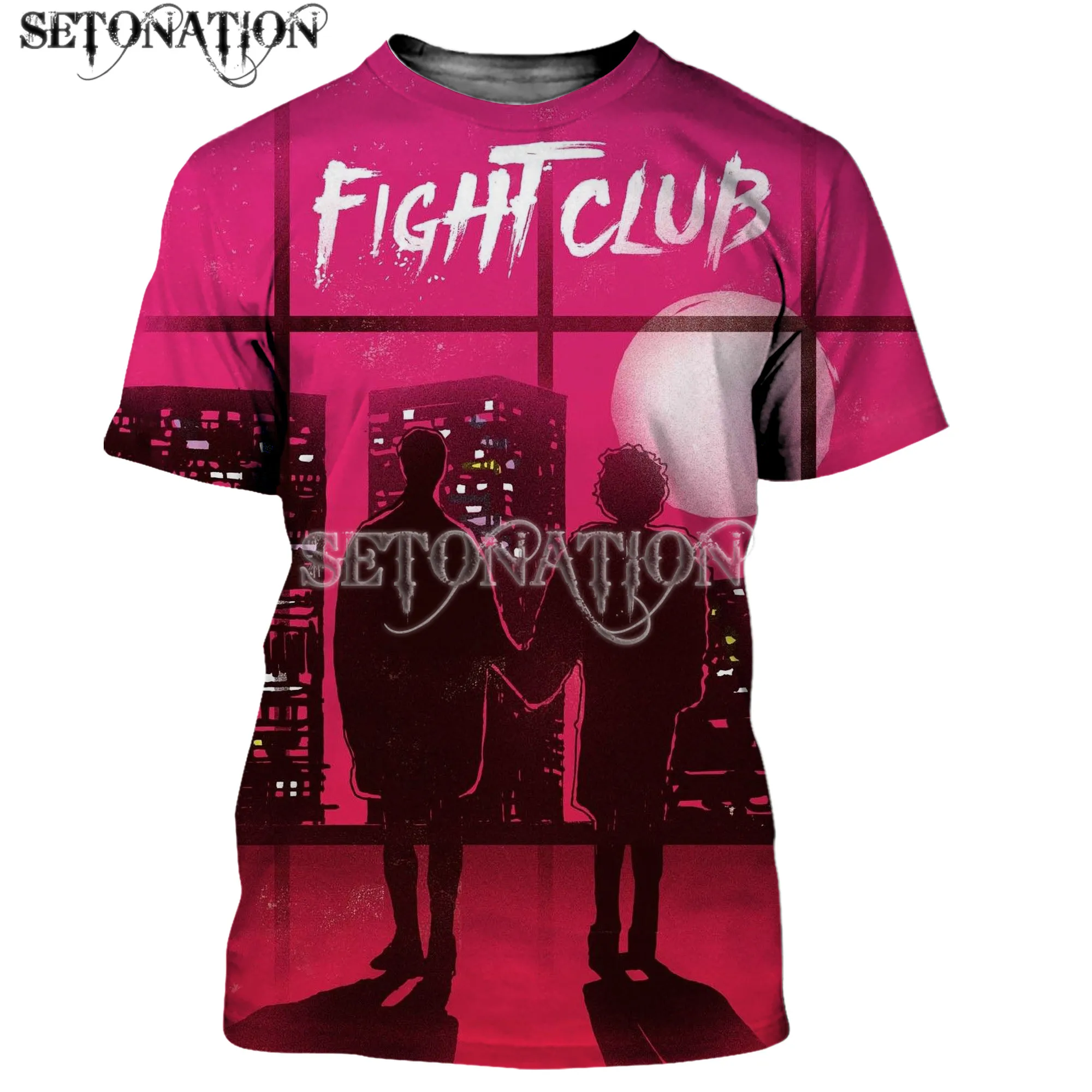 

Fight Club men/women New fashion cool 3D printed t-shirts casual style tshirt streetwear tops