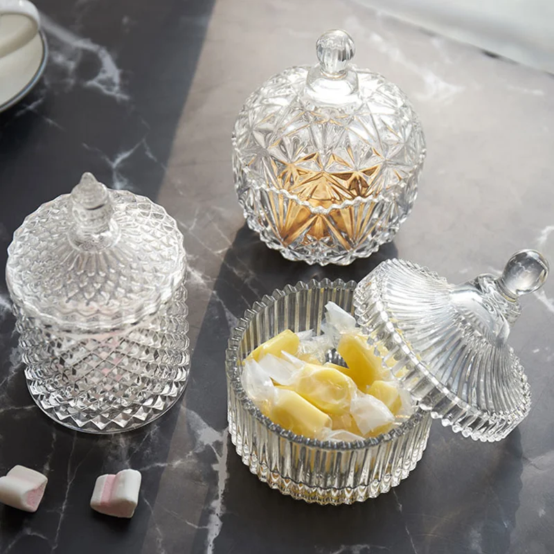 Креативная стеклянная банка европейская Высококачественная хранение