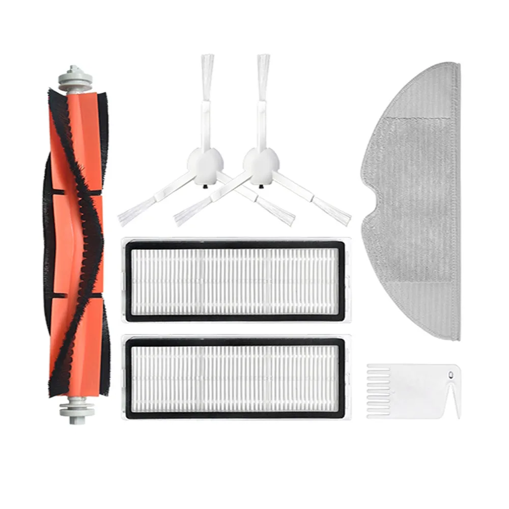 Основной щетки HEPA фильтр боковым щеткам обеспечен насадка на швабру для уборки