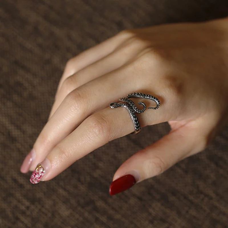 Кольцо из титановой стали в готическом стиле | Украшения и аксессуары