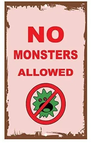 

Фотофон с изображением монстров, размеры 8x12 дюймов