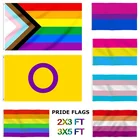 Флаг Гордости LBGT, аксессуары для геев, радуга, бисексуал, лесбиянок, пансексуал, LGTB, lgtq, Бандера, асексуал, транс-флаги