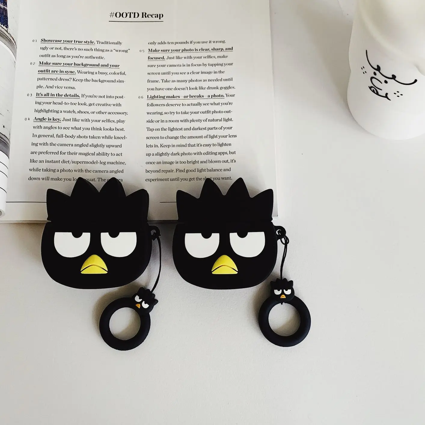 Чехол для airpods, черный пингвин, милый мультфильм, силиконовый bluetooth гарнитура, чехол для наушников, оболочка для AirPods, милые наушники, чехол