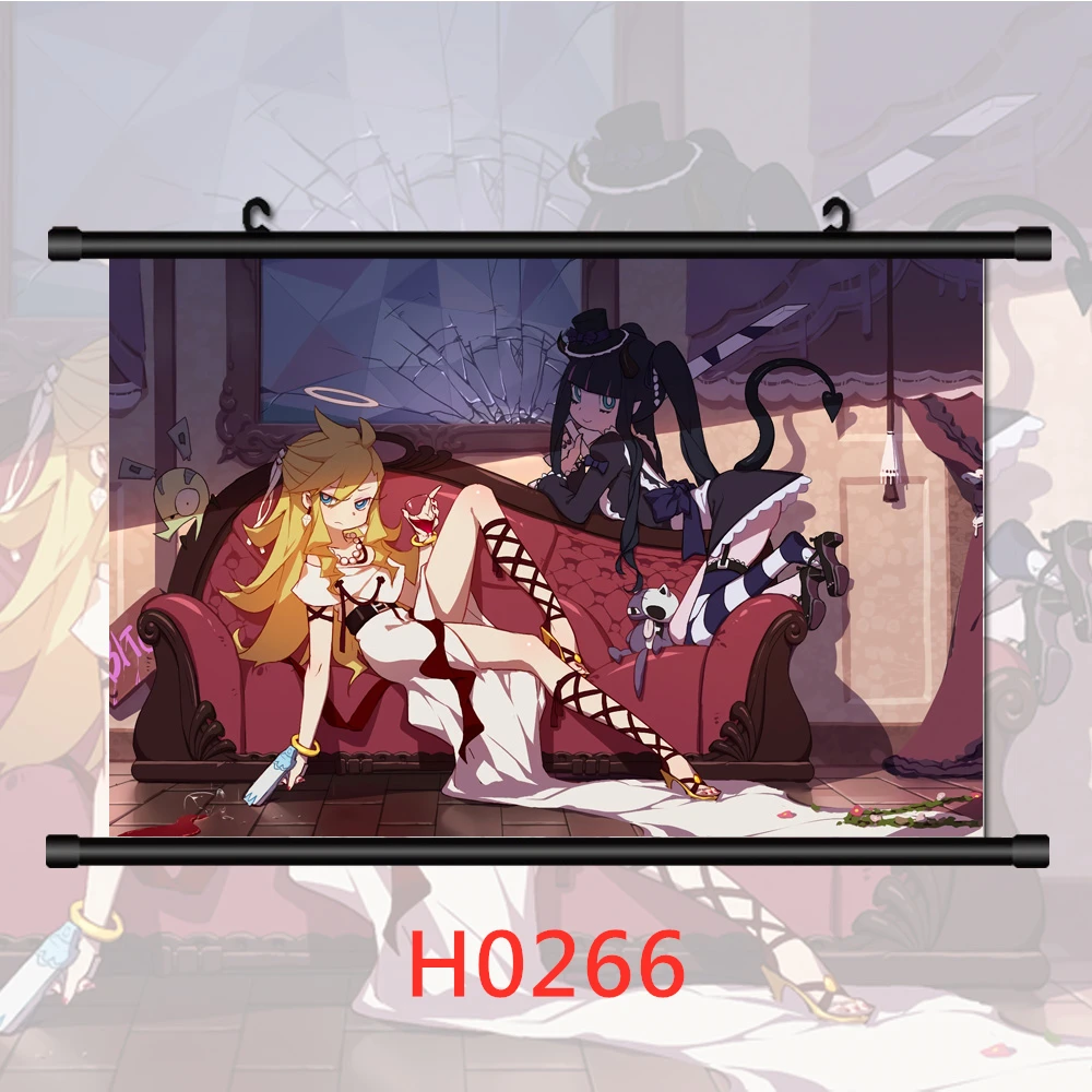 Трусики и чулки с подвязкой Аниме Манга HD печать на стене постер свиток | Дом сад