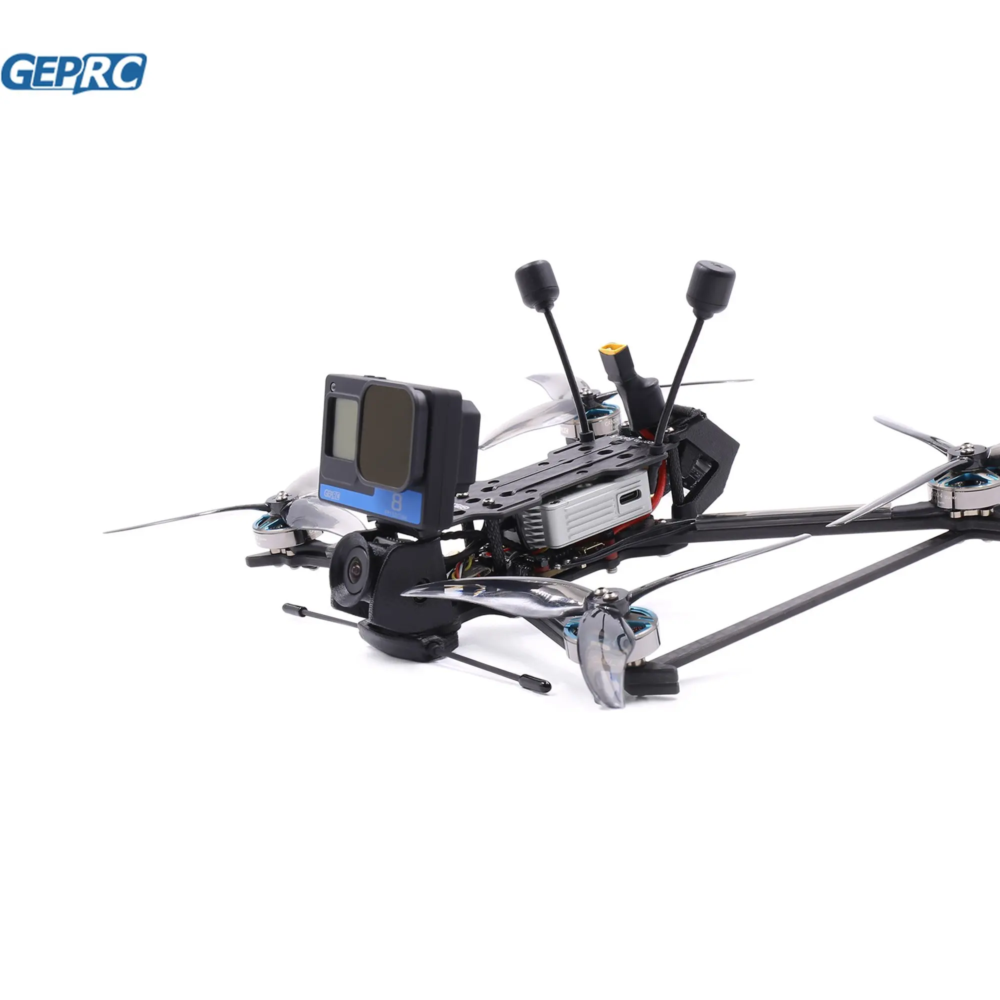 GEPRC Crocodile5 Baby LR HD LongRange FPV 4S 5 Inch DJI Air Unit Digital System For RC FPV Quadcopter LongRange Freestyle Drone fpv system combo hd camera with 5 8g transmitter and 4 3 inch fpv monitor receiver kit rtr for rc aircraft glider rc car