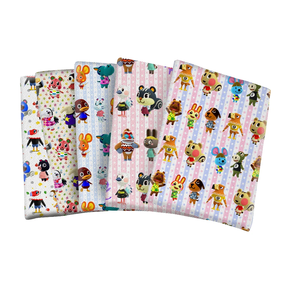 Полиэстер Хлопок милая перекрестная ткань с животными: новые горизонты для