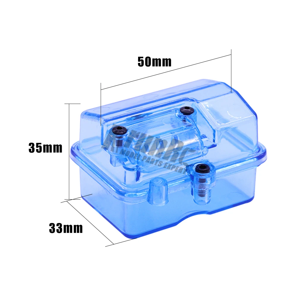 Горячий синий пластиковый водонепроницаемый приемник приемная коробка для Huanqi727