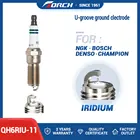 Свеча ILTR6E11, замена свечи зажигафонарь, фирменный резистор, иридиевая Свеча зажигания, Бриск 1623, чемпион OE189T10 для ITV20